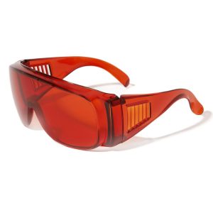 Rode Bril Veiligheidsbril Tanden Bleken